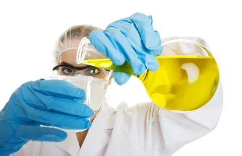 Lab worker Stock Photos