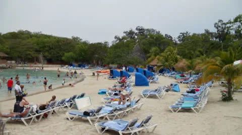 Labadee Haiti Beach Stockbeeldmateriaal 26847991