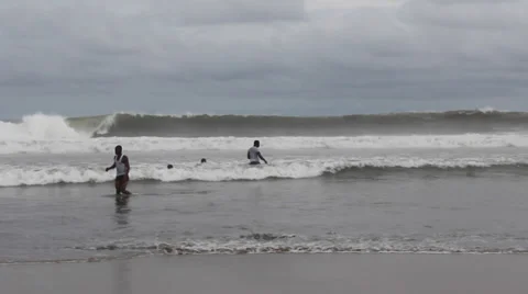 Labadi beach, ghana Stock Footage 38240019