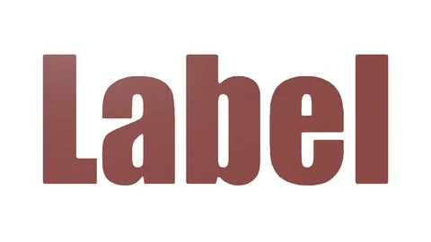 Label Animated Tag Cloud Isolated Stock Footage 107230922
