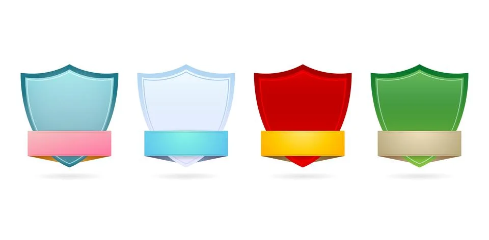 Label Badge Shape Stock Illustration