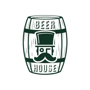 Label barrel icon. Stock Illustration