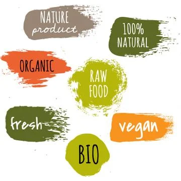 Label Big Set Stock Illustration