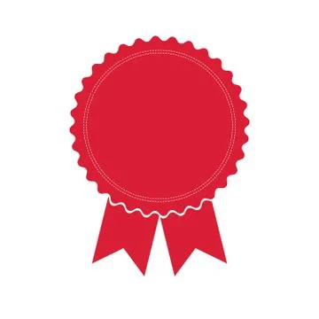 Label Black Red Stock Illustration