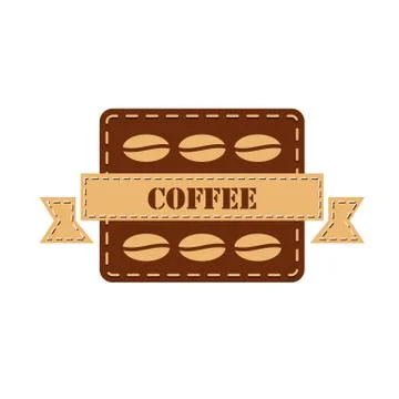 Label for coffee Stock-Illustration