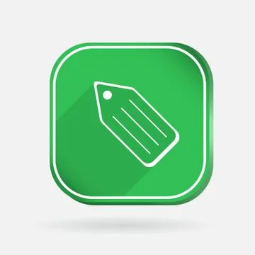 Label.  color square icon Stock Illustration