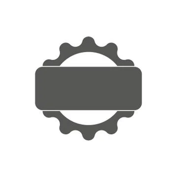 Label concept represented by seal stamp icon. isolated and flat illustration Stock Illustration