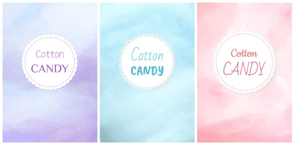 Label Decoration, Sugar Wadding Poster Vector Stock Illustration