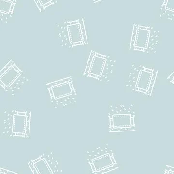 Label denim line seamless pattern Stock Illustration