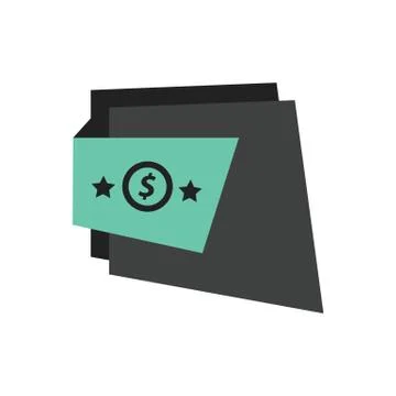 Label Design Star   black, Green Stock Illustration
