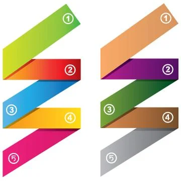 Label, diagram Stock Illustration