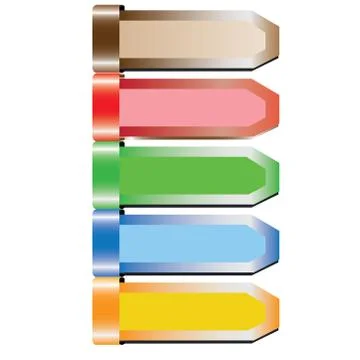 Label diagram Stock Illustration