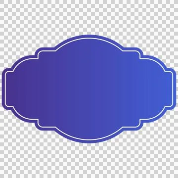 Label frame Stock-Illustration
