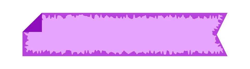 Label frame simple, purple label tag rectangular for text frame Stock-Illustration