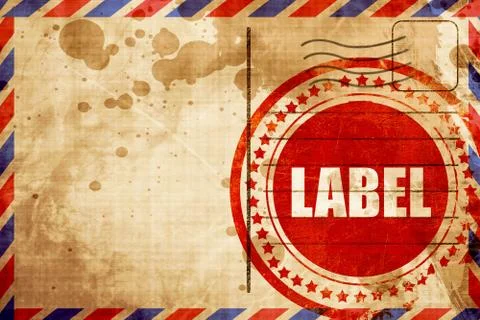 Label Stock Illustration