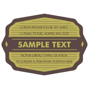 Label Stock-Illustration