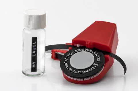 Label maker 03 Stock Photos