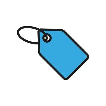 Label price tag icon vector design templates simple and modern Stock Illustration