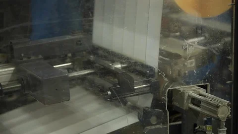 Label Printing Rolls with High speed labeling machine in industrial factory, Stock Footage 110771844