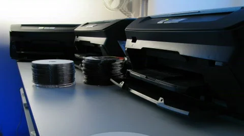 Label printing works Sequence Stock Footage 640650