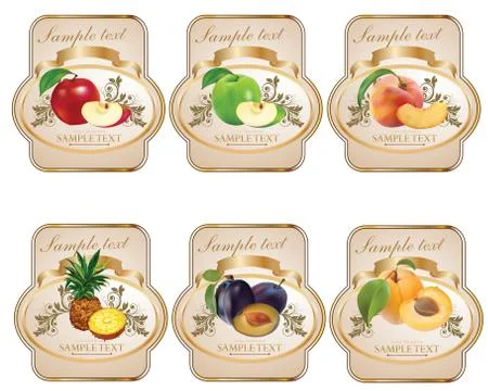 Label for product Stock Illustration