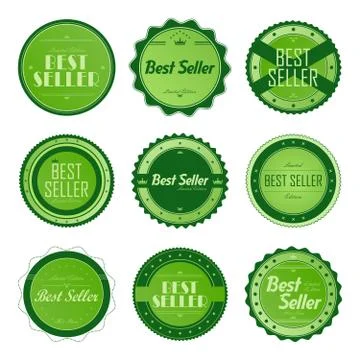 Label sticker Illustrazione stock