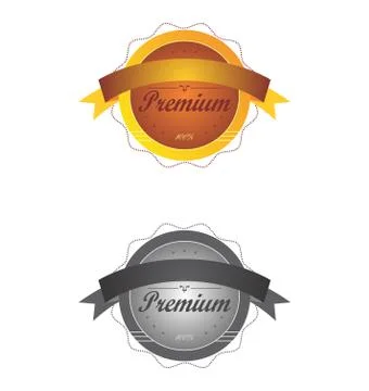 Label sticker Illustrazione stock