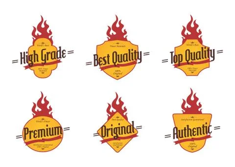 Label sticker Stock Illustration