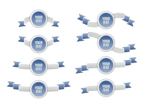 Label sticker Ilustración de archivo