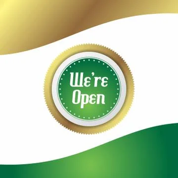 Label sticker Ilustración de archivo