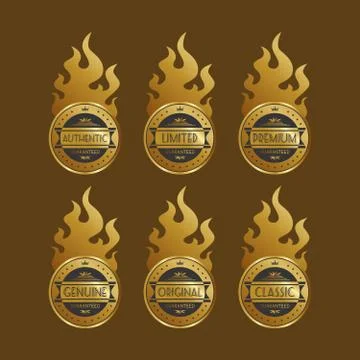 Label sticker Ilustración de archivo