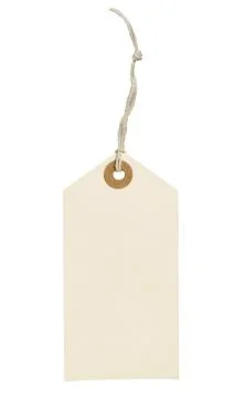 Label (tag) isolated on white background Stock Photos