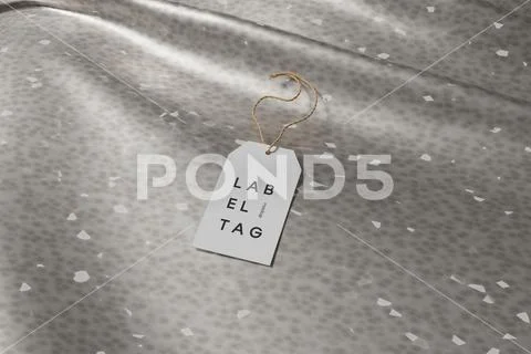 Label Tag Mockup PSD Template
