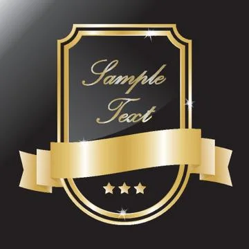 Label Template Stock-Illustration