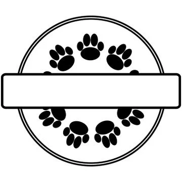 Label on white background Stock Illustration