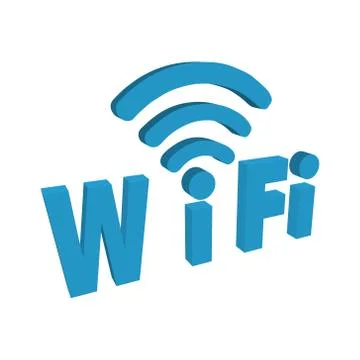 Label Wi-Fi Illustrazione stock