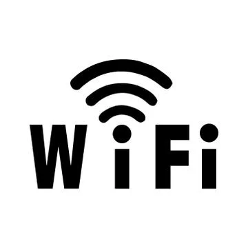Label Wi-Fi Illustrazione stock