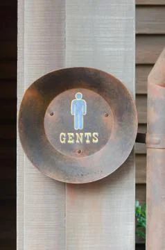 Labels bathroom. Stock Photos