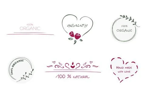 Labels icons set Stock Illustration