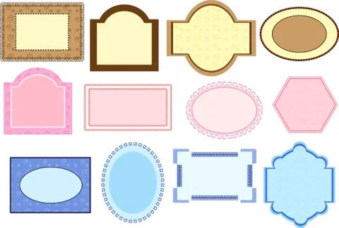 Labels Stock Illustration