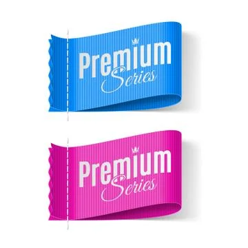 Labels premium Stock Illustration