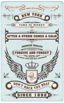 Labels set. Vector Stock Illustration