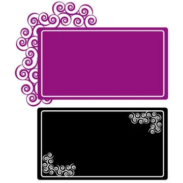 Labels on white background Stock Illustration