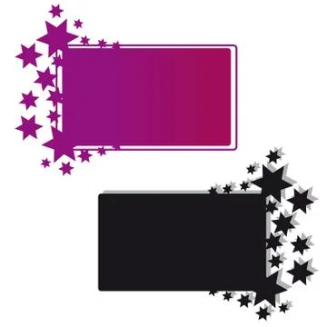 Labels on white background Stock Illustration