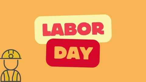 Labor day animation- Stock Footage 282664322