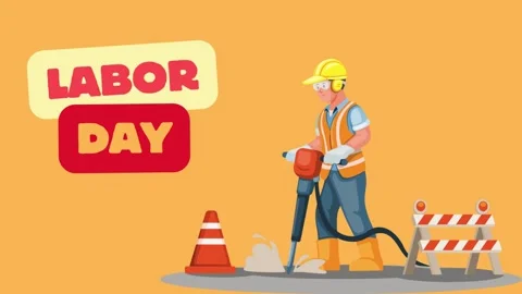 Labor day animation--- 動画素材 282664354