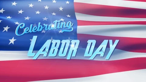 Labor Day Background Stock Footage 93608956