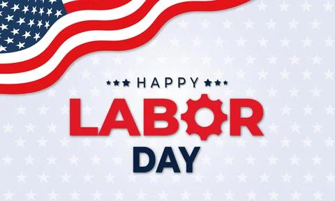 Labor Day background Stock Illustration