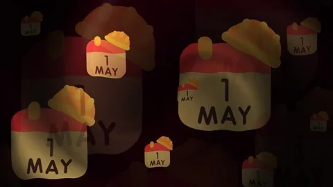 Labor Day Background Loop Animation Stock Footage 309510593