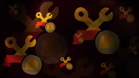 Labor Day Background Loops Animation Stock Footage 309511794